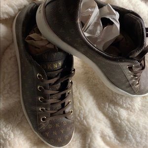 DKNY monogram sneakers